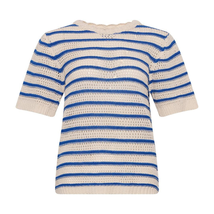 Noella - Shay Knit Jumper - Blue Stripe