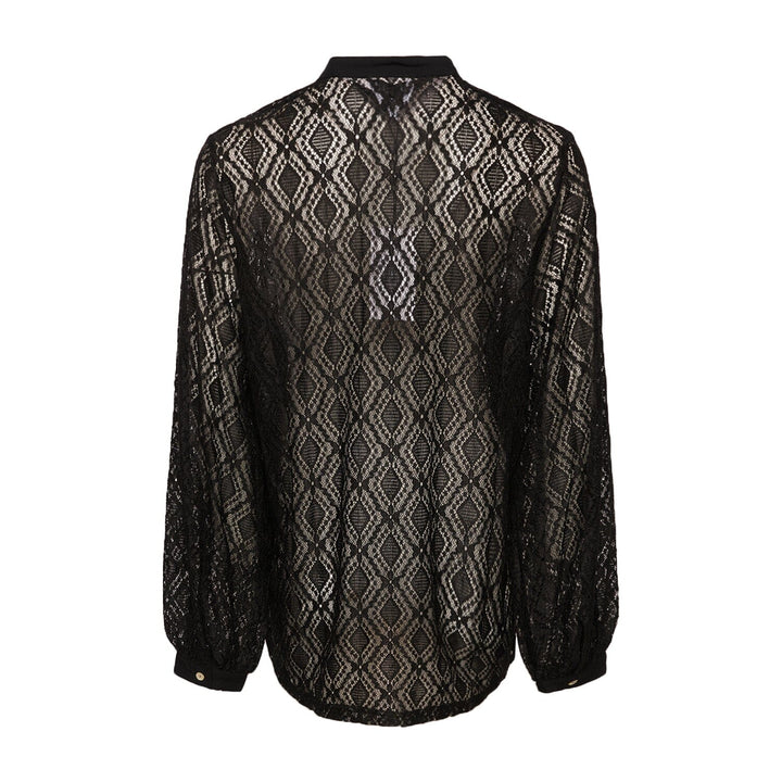 Noella, Texas Lace Shirt, Black