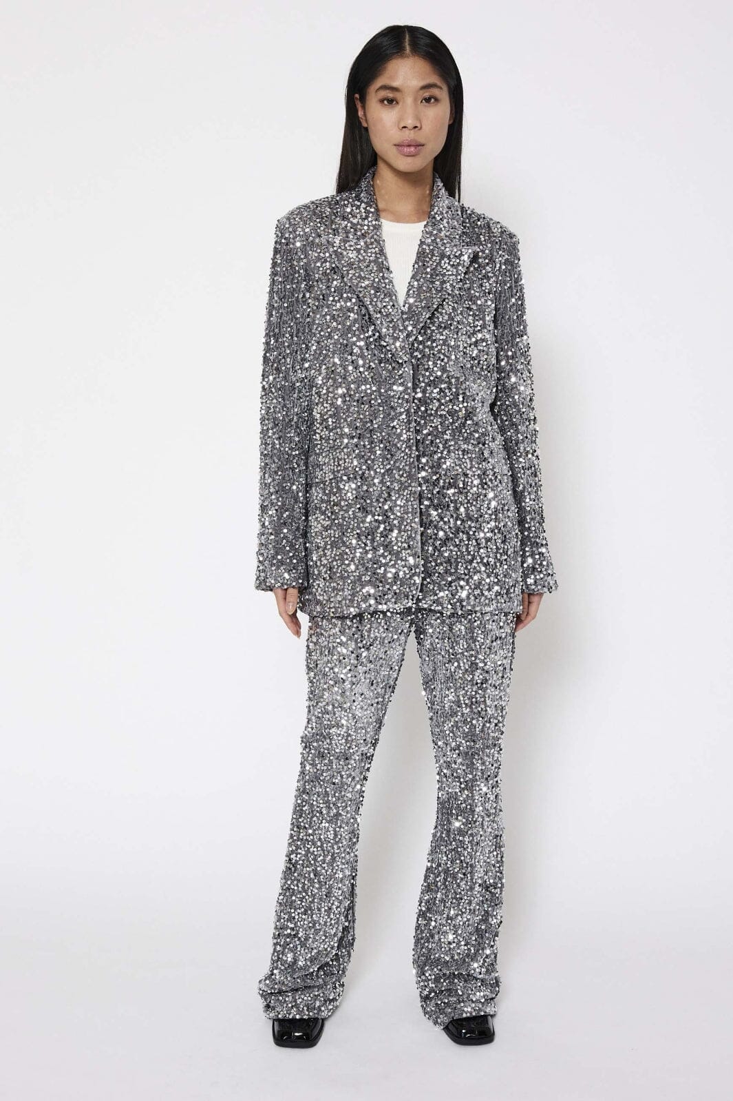 NORR - Milan Blazer - Silver Blazere 