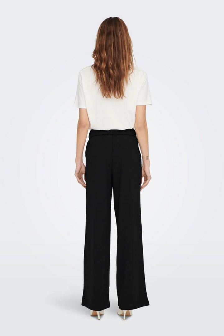 Only - Onlsania Button Pant - 4111882 Black Bukser 