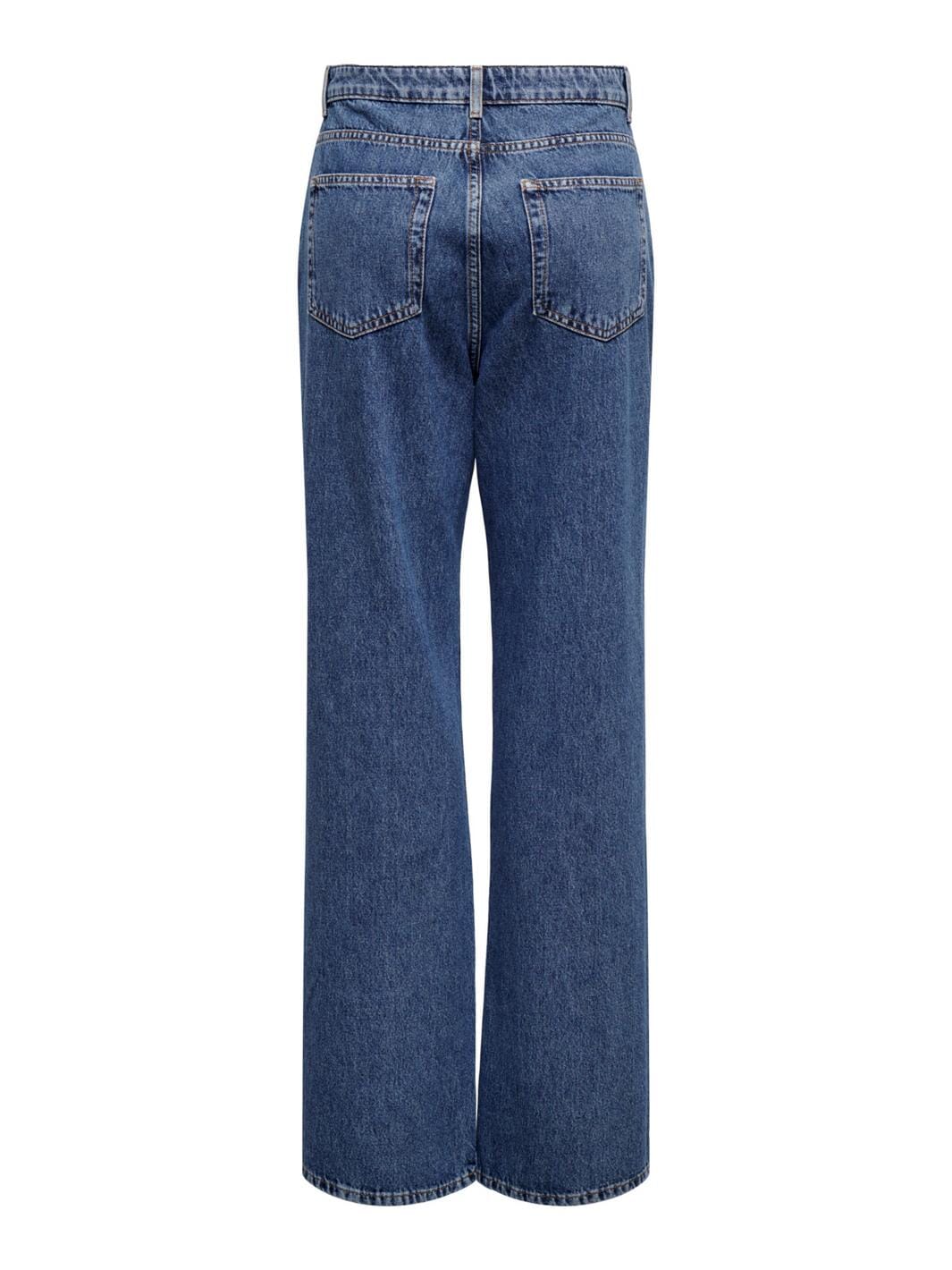 Only - Onlsilje Straight Wide Mbd - 4463660 Medium Blue Denim