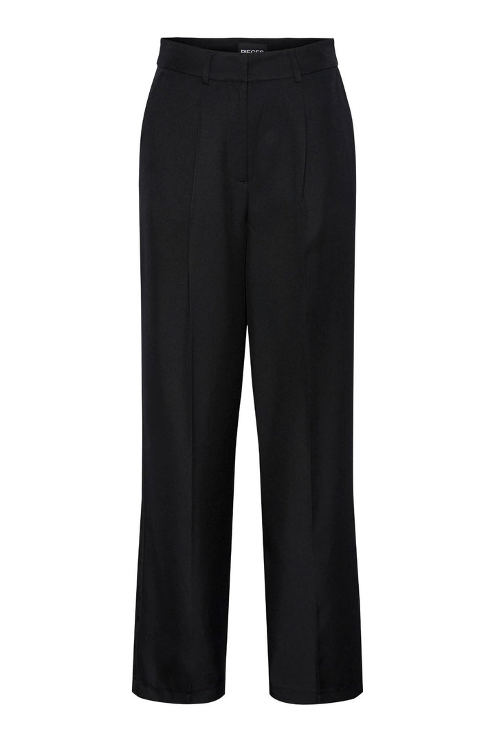 Pieces - Pcfreya Wide Pants Pb - Black Bukser 