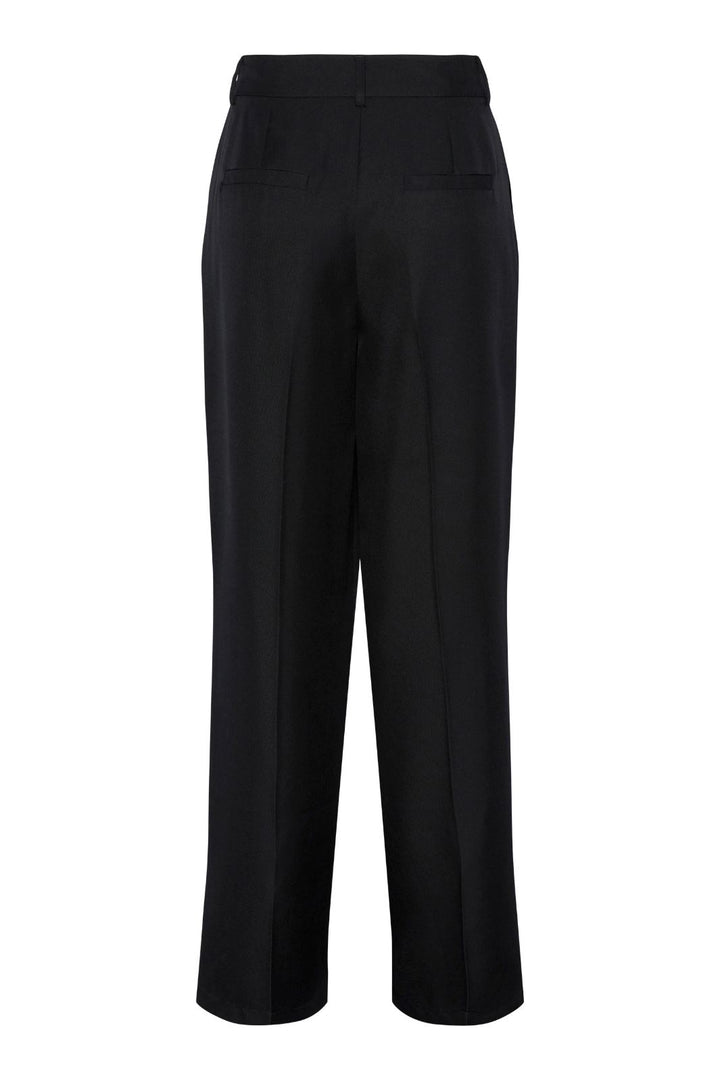 Pieces - Pcfreya Wide Pants Pb - Black Bukser 