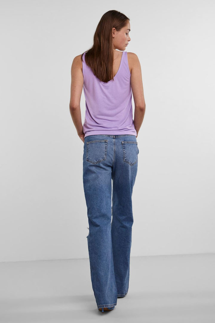 Pieces - Pckamala Tank Top - Lavendula Toppe 