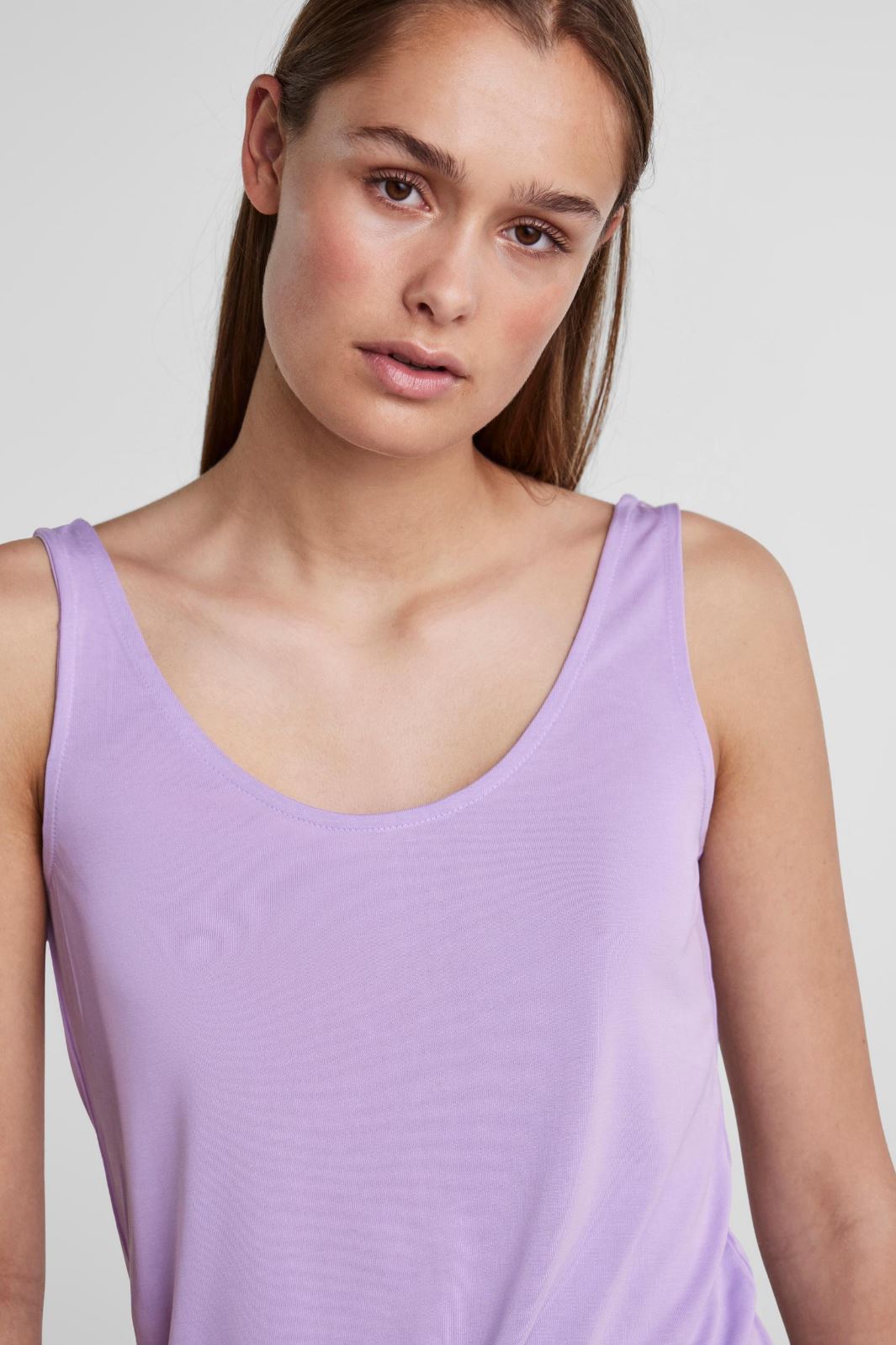 Pieces - Pckamala Tank Top - Lavendula Toppe 